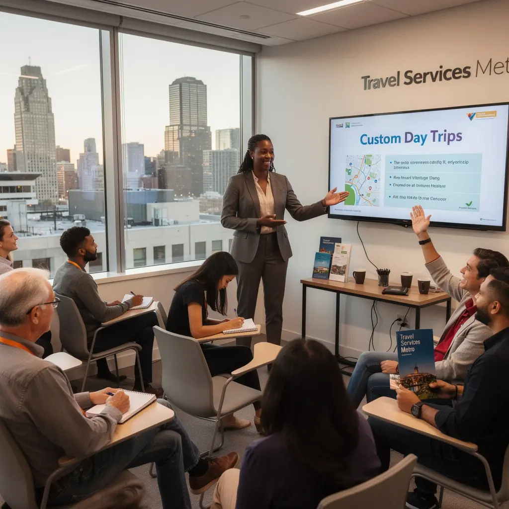 Osoba korzystająca z aplikacji mobilnej do planowania podróży.