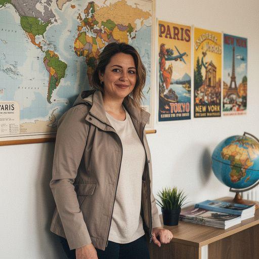 Grupa turystów korzystających z lokalnego transportu publicznego podczas wycieczki