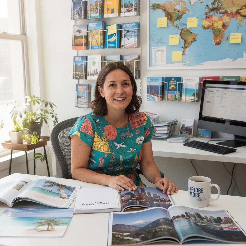 Turysta korzystający z aplikacji mobilnej do planowania trasy podróży